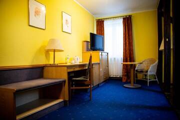 Фото номера Одноместный номер Отели типа «постель и завтрак» Hotelik Kopernik г. Лидзбарк-Варминьски 6