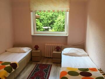 Фото номера Двухместный номер с 1 кроватью Хостелы Hostel DREWLAND г. Лидзбарк-Варминьски 2